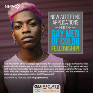Gay Men of Color Fellowship Now Accepting applications