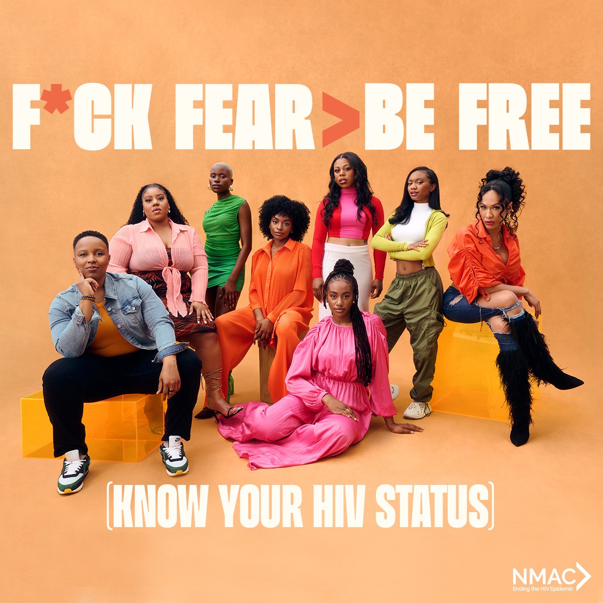 F*ck Fear Be Free - Know  your H.I.V. status